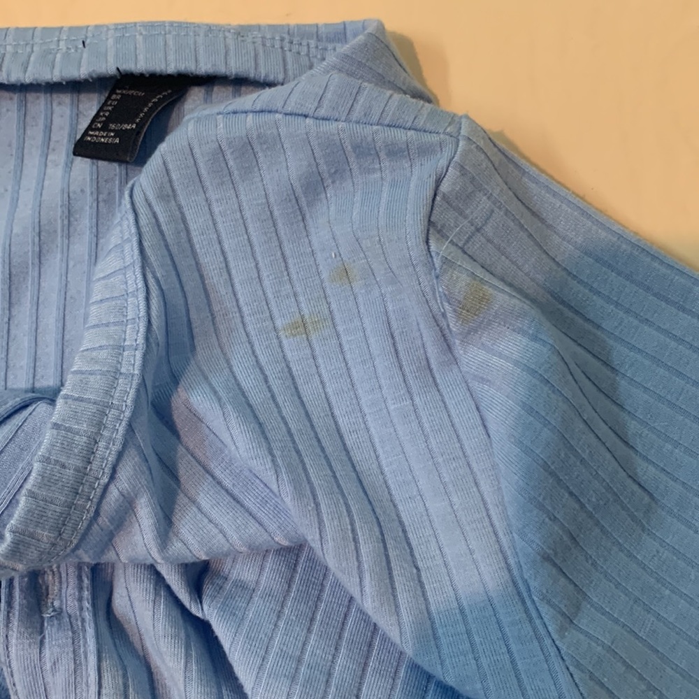 blue Ruched Drawstring - Picture 3 of 4